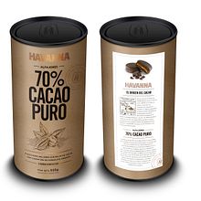 Havanna 70% Cacao Puro. Design, Traditional illustration, and Packaging project by Diego Giaccone - 01.24.2018