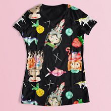 Mi Proyecto del curso: Diseño de estampados textiles “IMAGINARY WORLDS”. Un proyecto de Diseño, Diseño de vestuario y Diseño gráfico de Paulina Al. Go. - 06.11.2017