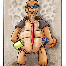 Burocracia Ein Projekt aus dem Bereich Traditionelle Illustration von Alejandro Bottini - 25.10.2017