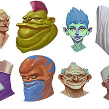 Doodles. Comic, Character Design, Traditional illustration, and Painting project by Juan David Muñoz Rico - 10.26.2017