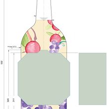 Etiqueta de botella de vino. Arts, Crafts, Fine Arts, Design, Product Design, Graphic Design, Traditional illustration, Packaging, and Painting project by Marta Gutiérrez González - 09.20.2017