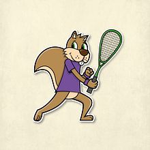 Diseño de mascota para Federación Asturiana Squash. Design, Graphic Design, Traditional illustration, and Vector Illustration project by Javi Rodríguez - 10.26.2017