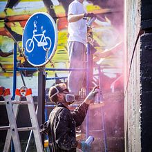 28/10/2017 Most Wanted Fest 2017, la fiesta del graffiti de Gijón - Asturias. Un proyecto de Fotografía de coudlain - 29.10.2017