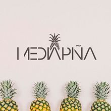 Media Piña. Consultoria criativa, Design e Ilustração tradicional projeto de Srta. L. Figueredo - 29.10.2017