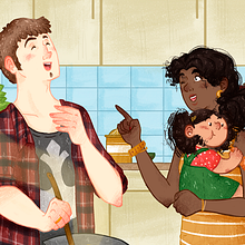 A bit of Love. Fine Arts, Character Design, and Traditional illustration project by Marina Pérez Luque - 10.29.2017