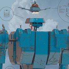 Roboto. 3D project by Dante R.D. - 10.30.2017
