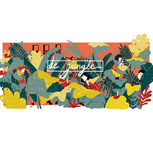 La jungla . Un proyecto de Ilustración tradicional de irene amaro fernandez - 30.10.2017