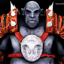 Ogro - Personaje. 3D project by Milton Veliz Coronel - 10.30.2017