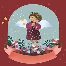 Proyecto Album navideño editorial San Pablo. Traditional illustration project by Tduran Salguero - 10.30.2017