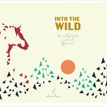 Into The Wild - Poster Ein Projekt aus dem Bereich Design und Traditionelle Illustration von Inés Quijano de Hoz - 01.03.2016
