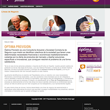 Óptima previsión. Un proyecto de Desarrollo Web de Dulce De-León Fernández - 31.10.2017