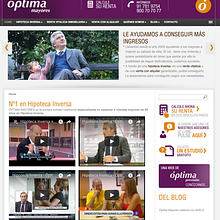 Óptima Mayores. Un proyecto de Desarrollo Web de Dulce De-León Fernández - 31.10.2017