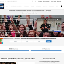 Instituto Impact. Un proyecto de Desarrollo Web de Dulce De-León Fernández - 31.10.2017