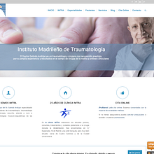 IMTRA, Instituto Madrileño de Traumatología. Un proyecto de Desarrollo Web de Dulce De-León Fernández - 31.10.2017