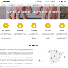 Kschool. Un proyecto de Desarrollo Web de Dulce De-León Fernández - 31.10.2017