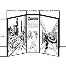síntesis los vengadores . Ilustrație vectorială de Rowell Castro - 10.31.2017