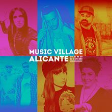 Music Village Alicante . Graphic Design, and Music project by Vicente Martínez Fernández - 10.11.2017
