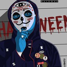 Its Halloween! (Burūman series). Un progetto di Illustrazione tradizionale e Character design di I P LOBATO - 01.11.2017