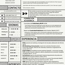 Currículo de María del Carmen Castaño Ramos, copy | redactora | branded content. Un progetto di Cop, writing e Pubblicità di María Castaño - 01.11.2017