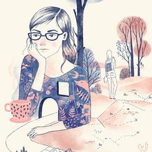 Estoy precisamente en ningún lado sin ti. Un progetto di Illustrazione tradizionale di Maria Lumbreras - 02.05.2016