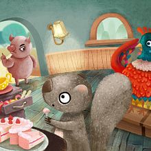 VECINOS. Un progetto di Illustrazione tradizionale di Maria Lumbreras - 03.08.2015