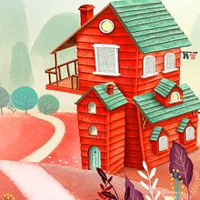 HOME . % Maria Lumbreras tarafından hazırlanan Geleneksel illüstras, Ve on projesi - 09.09.2015