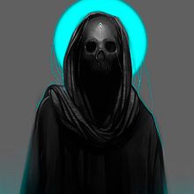 Santa Muerte . % Jonathan Palacios tarafından hazırlanan Geleneksel illüstras, Ve on projesi - 10.15.2016