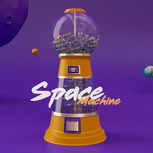 SpaceMachine. Un progetto di 3D, Animazione e Motion graphics di Alan Sánchez Flores - 03.11.2017