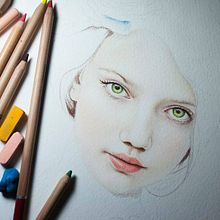 Ilustración lapices pastel. Un progetto di Illustrazione tradizionale di Oscar Geovani Vergara Arias - 18.08.2015