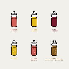 [VI]CICLETA - Carta de vins. Un proyecto de Dirección de arte, Diseño y Diseño editorial de Neus Baidal Villada - 03.11.2017
