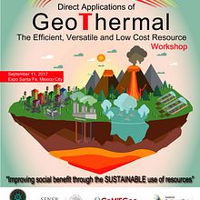 Cartel para Workshop de Geotermia en México . Traditional illustration project by Mar Guido - 08.03.2017