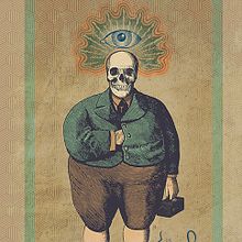Cartel Death Ein Projekt aus dem Bereich Collage, Grafikdesign und Traditionelle Illustration von ENRIQUE PARRA - 04.11.2017