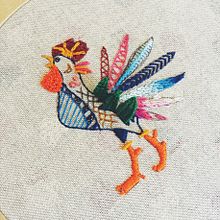 Mi Proyecto del curso: Técnicas de bordado: ilustrando con hilo y aguja. Een project van Craft van Sofi Nasser - 04.11.2017