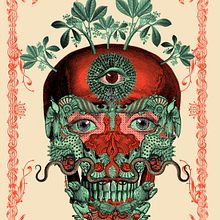 Día de los muertos.. Arts, Crafts, Fine Arts, Collage, and Design project by Zoveck Estudio - 11.05.2017