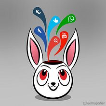Social Rabbit. Een project van Grafisch ontwerp van Luis Aponte - 03.11.2017