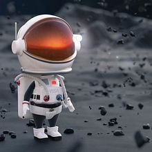 Mini Armstrong. 3D, and Graphic Design project by Fernando Ramirez Luque - 11.05.2017