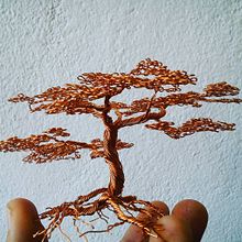 Mis esculturas Arboles Bonsais  (Algunos de tantos+extra). Un progetto di Street Art, Artigianato, Belle arti, Design di gioielli e Scultura di Manuel Luces - 05.11.2017