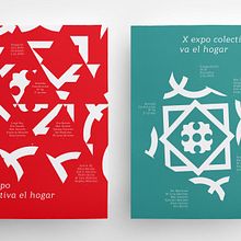 X Expo colectiva El Hogar. Een project van  Br e ing en identiteit van José Antonio Sánchez - 05.11.2017