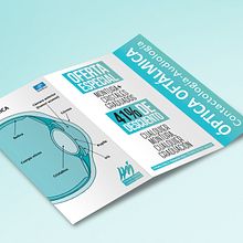 Tríptico Essilor. Un proyecto de Br, ing e Identidad, Dirección de arte, Diseño editorial y Diseño gráfico de Ventura Peces-Barba - 06.11.2017