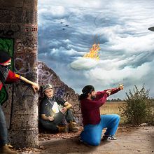 El ataque de los OVNIS - Fotografía creativa y fotocomposición - Héctor Vela Rivas . % Héctor Vela Rivas tarafından hazırlanan Kolaj, Fotoğrafçılık, Pazarlama, Ve Fotoğraf Rötuşlama projesi - 11.06.2017