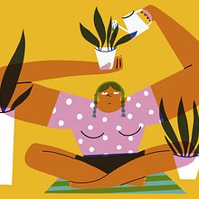 Mujeres Ein Projekt aus dem Bereich Traditionelle Illustration von Marina Hdez Ávila - 06.09.2017