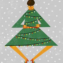 Feliz Navidad Ein Projekt aus dem Bereich Traditionelle Illustration von Marina Hdez Ávila - 06.11.2017