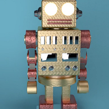 Robot. 3D, Design, To, and Design project by Raquel - 11.07.2017