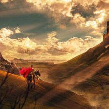 Proyecto final Matte Painting curso Udemy . Un proyecto de Diseño, Diseño gráfico y Retoque fotográfico de Moisés Salmán Callejo - 07.11.2017