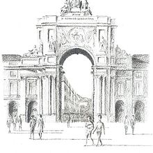 LISBOA. Un proyecto de Arquitectura e Ilustración tradicional de Moises Oliva - 07.11.2017