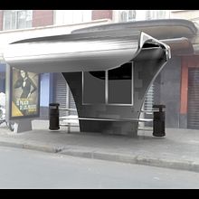 Parada de Autobus. Een project van 3D van Alberto Portuguez Garcia - 08.11.2017