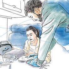 Personas que se mueven - Médicos del Mundo. Projekt z dziedziny Trad, c i jna ilustracja użytkownika Nuria Ayma Comas - 01.03.2017