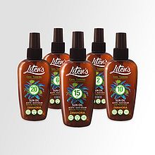 Diseño y Restyling gama aceites solares para Litens. Un proyecto de Br, ing e Identidad, Consultoría creativa, Dirección de arte, Ilustración vectorial y Packaging de jordi ferrandiz - 08.11.2017