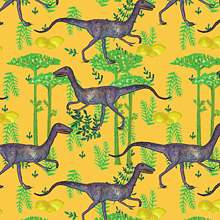 VELOCIRAPTOR. Design, Graphic Design, Traditional illustration, and Vector Illustration project by Laura Garcia - 01.08.2015