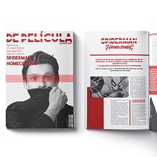 Revista "De Película". Un proyecto de Diseño y Diseño editorial de Almudena La Orden - 08.11.2017